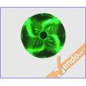 VENTOLA RAFFREDDAMENTO COMPUTER CASE PC FAN 20 CM 4 + 3 PIN 12 V LUCE VERDE