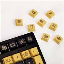 Set di 136 Keycaps Craft Brewing 5 sided tasti tastiera meccanica ANSI PBT XDA