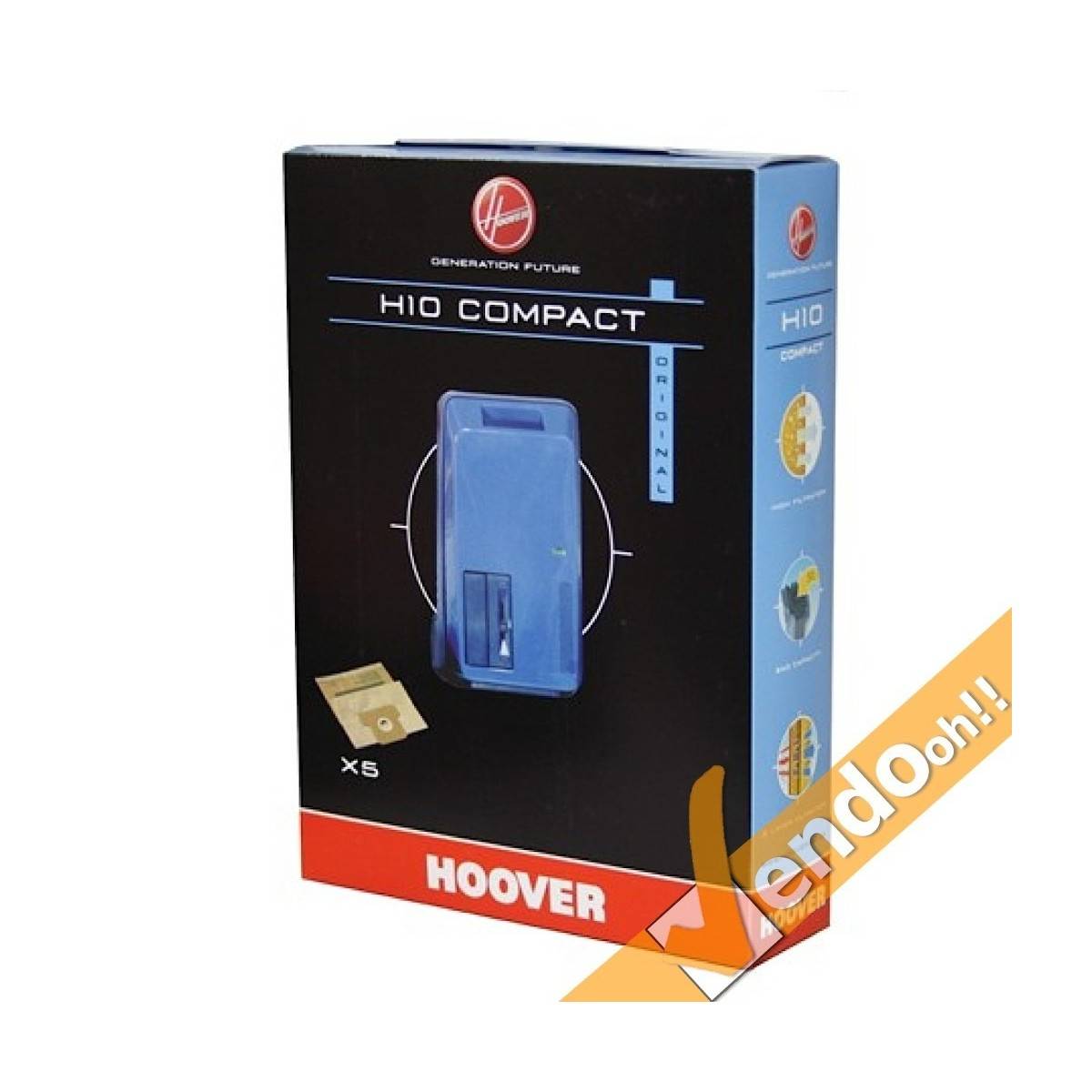 4 SACCHI SACCHETTI FILTRO ASPIRAPOLVERE HOOVER WET DRY DRY PLUS S4494 ALTRI  H45